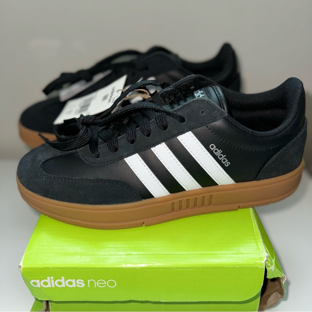 Men’s Adidas Shoes Originals Gradas Black White  Fx9305 Size 7.5